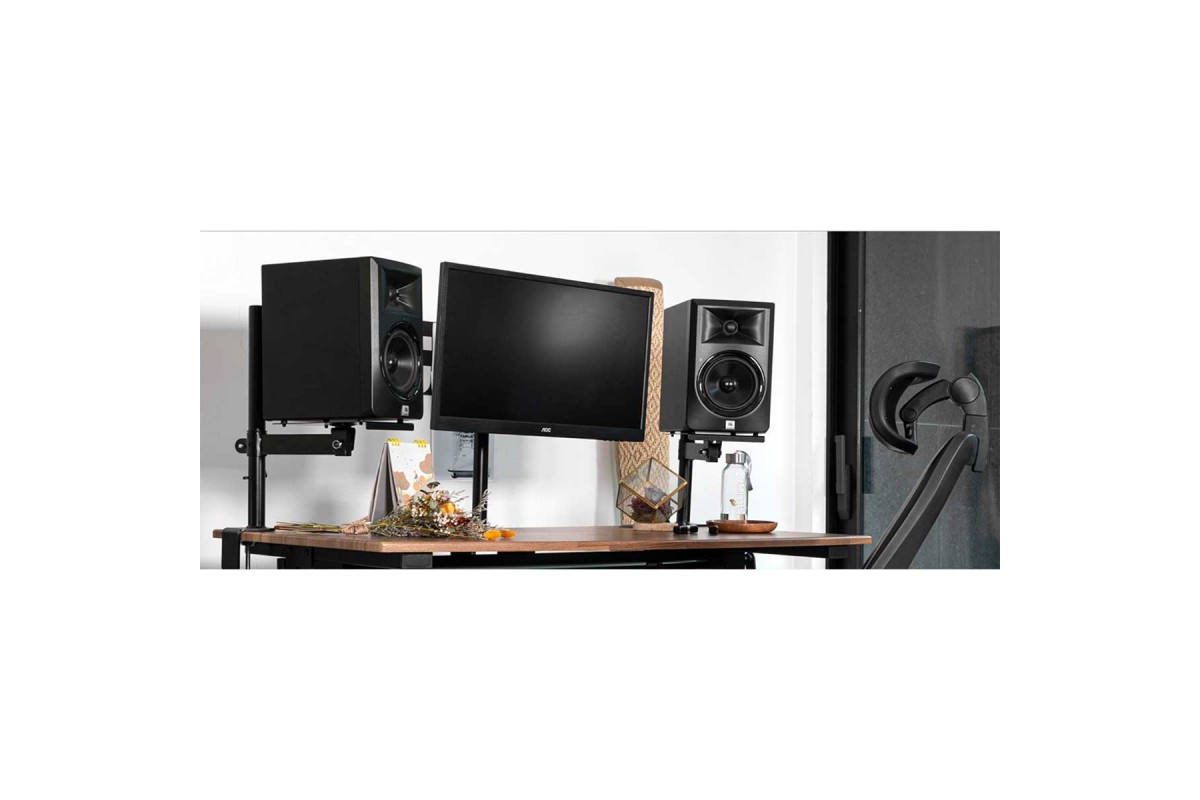 Wavebone Gemini ClampOn Studio Monitor Stand (Pair)